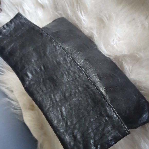 Vintage Buttery Soft  Leather Clutch